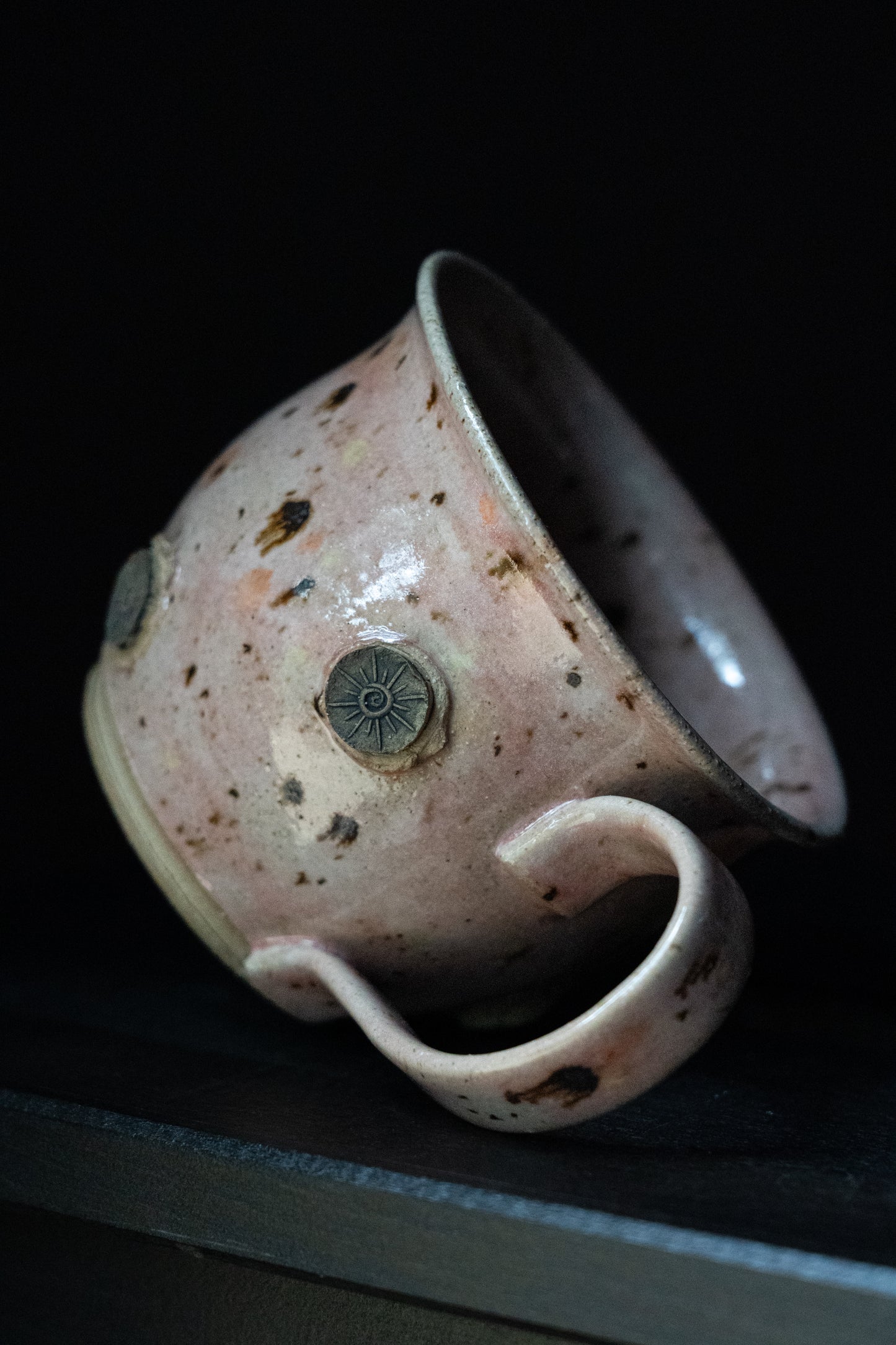 Sunburst Charm Mug - Pink