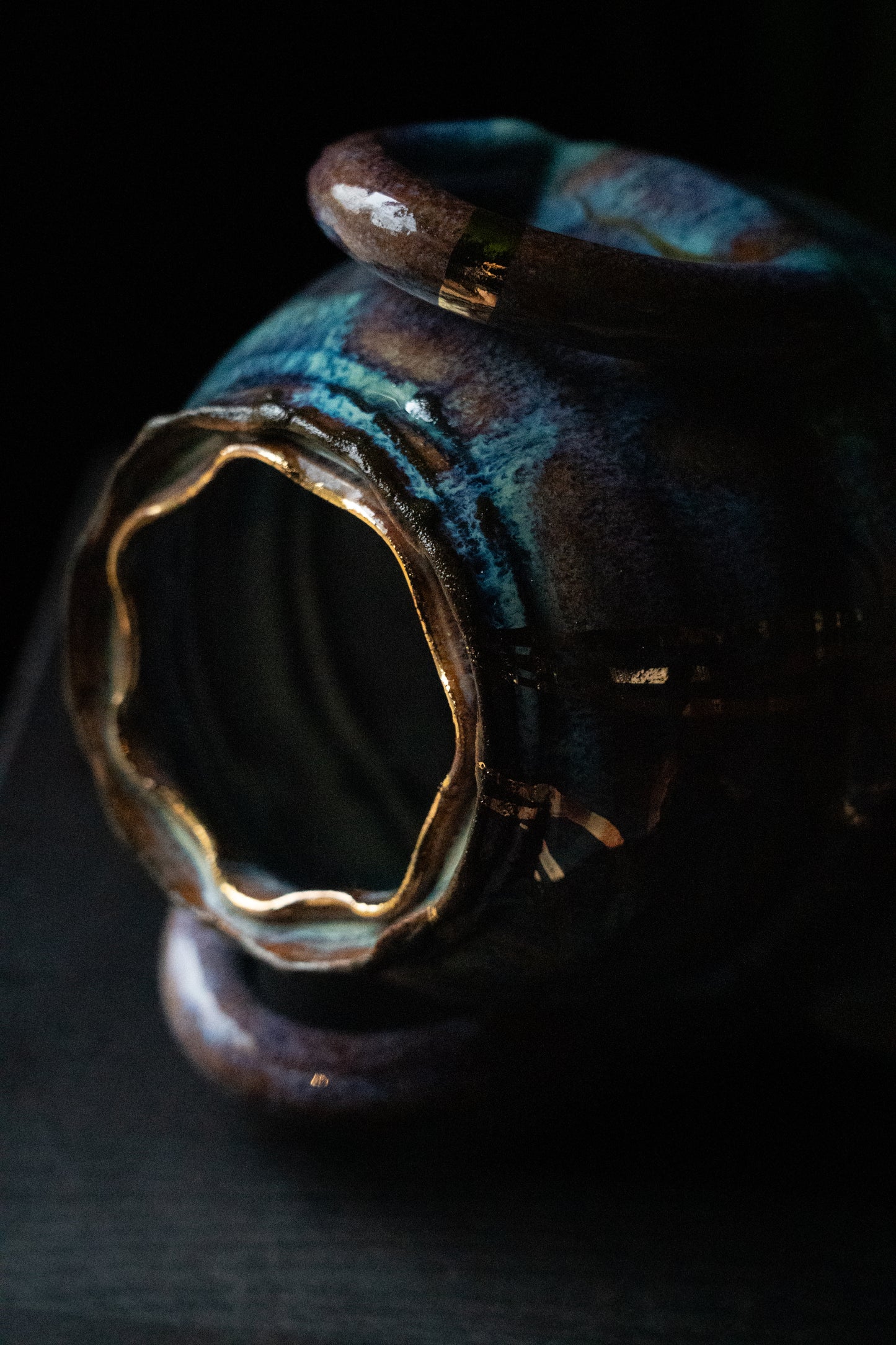 Golden Daffodil Vase