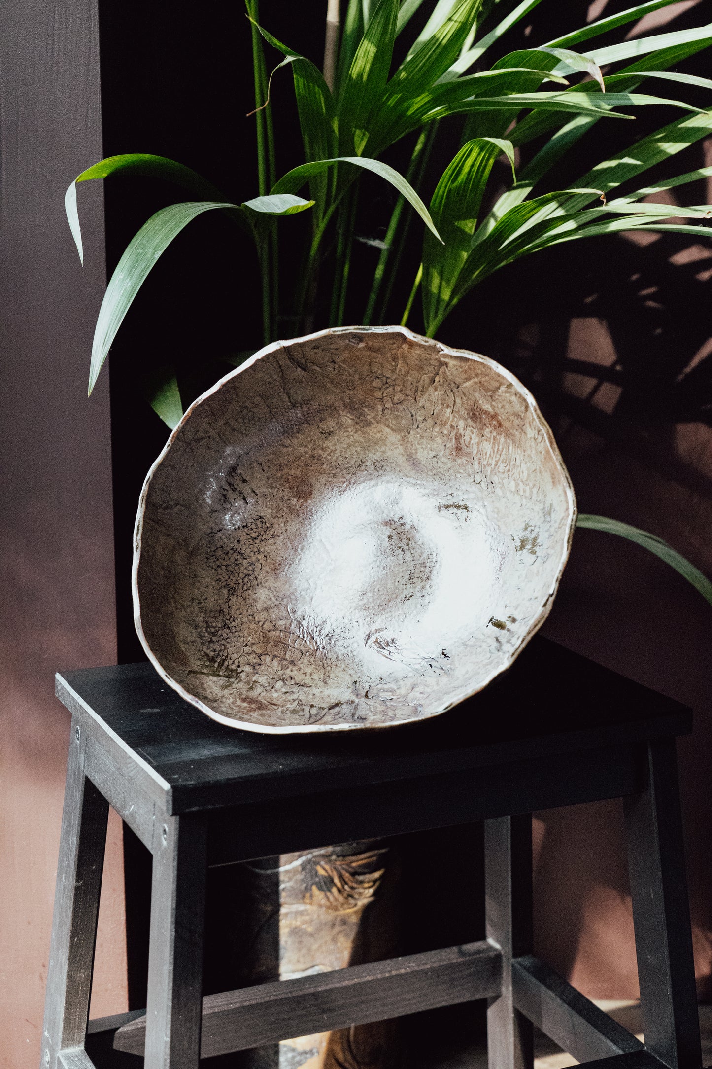 OOAK Snakeskin Mixing Bowl