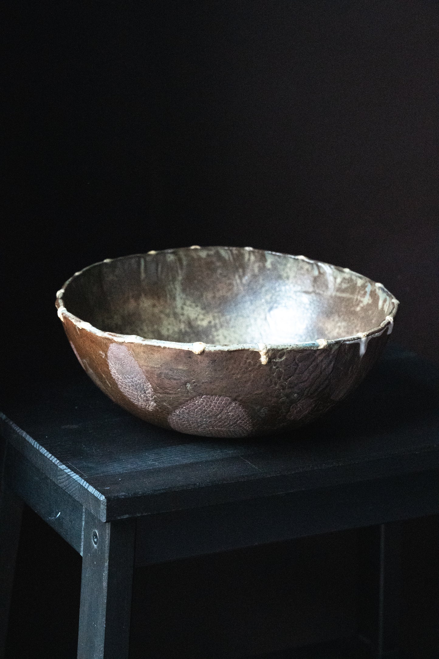 OOAK Snakeskin Nesting Mixing Bowls