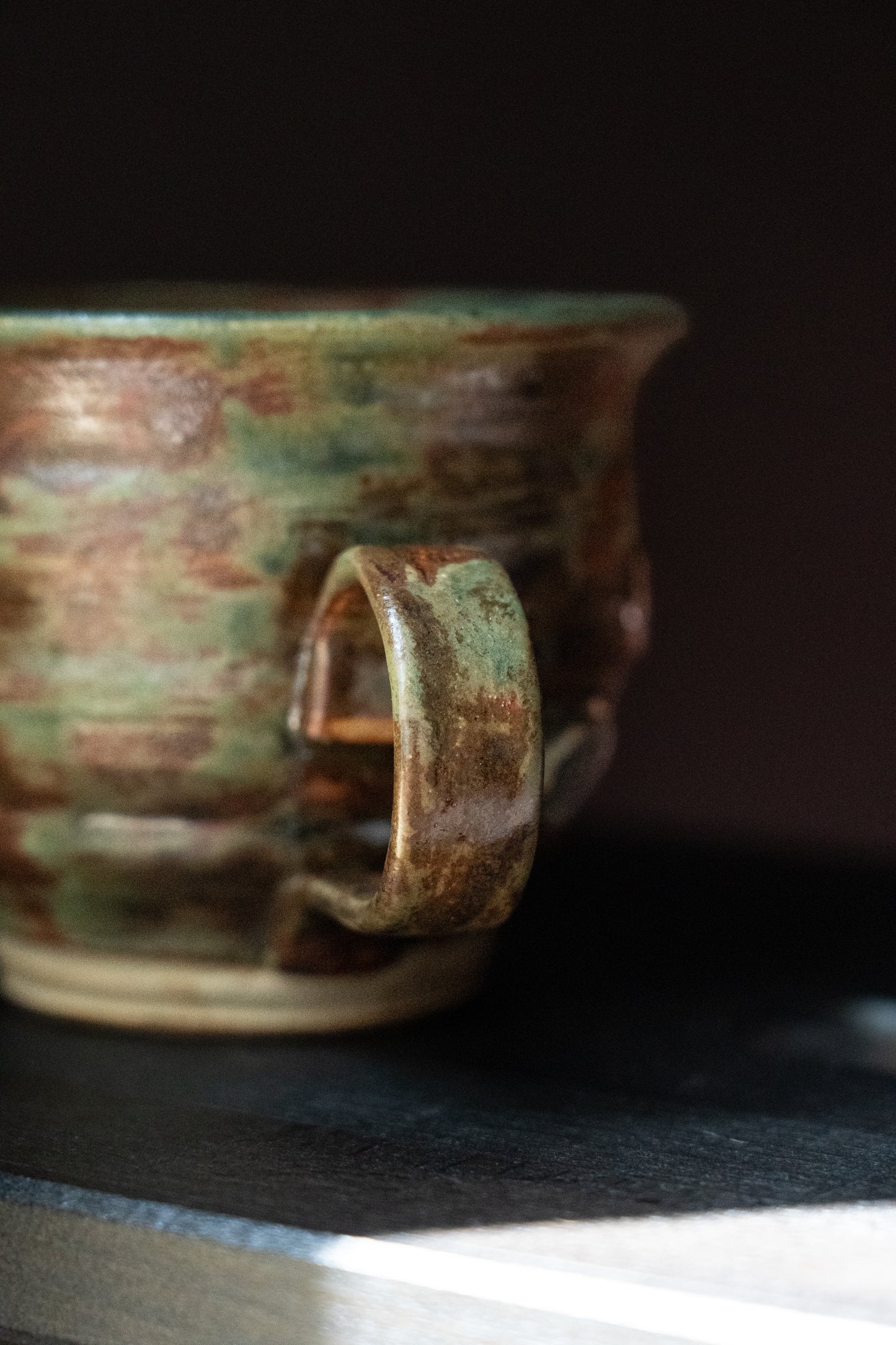 Sunburst Charm Mug - Patina