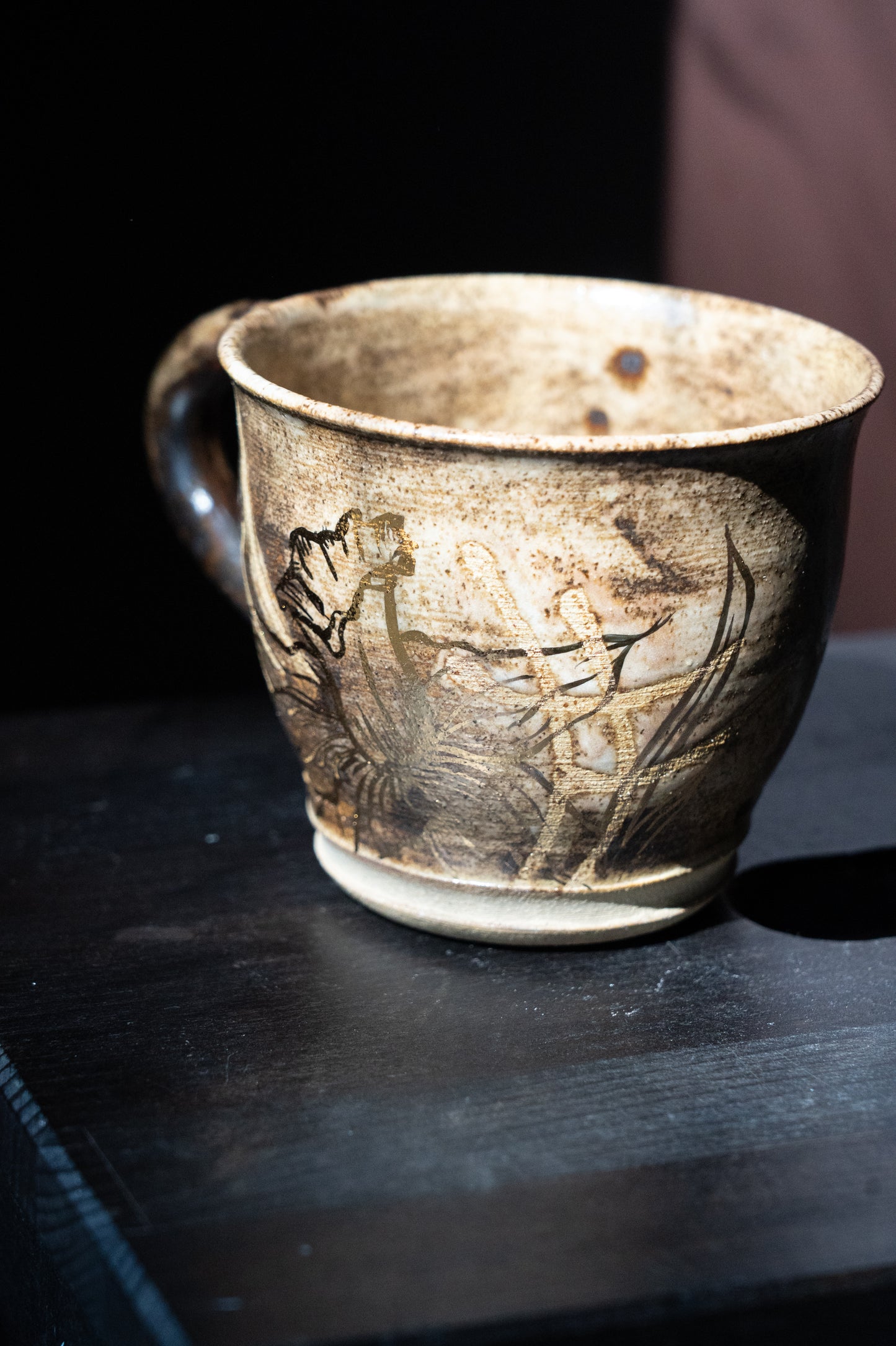 Gold Daffodil Mugs