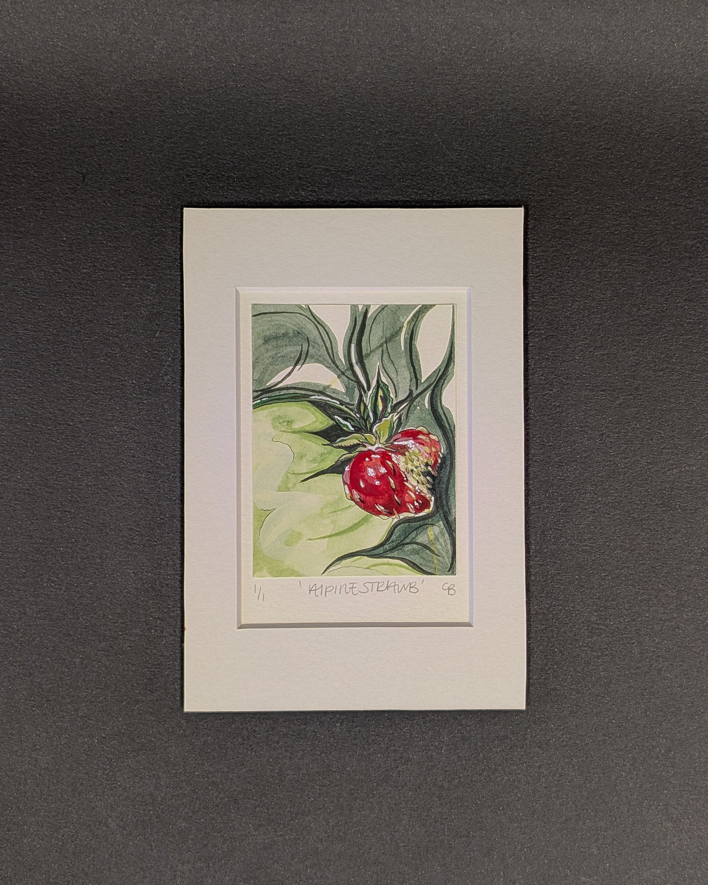 Original Miniature Watercolour Paintings