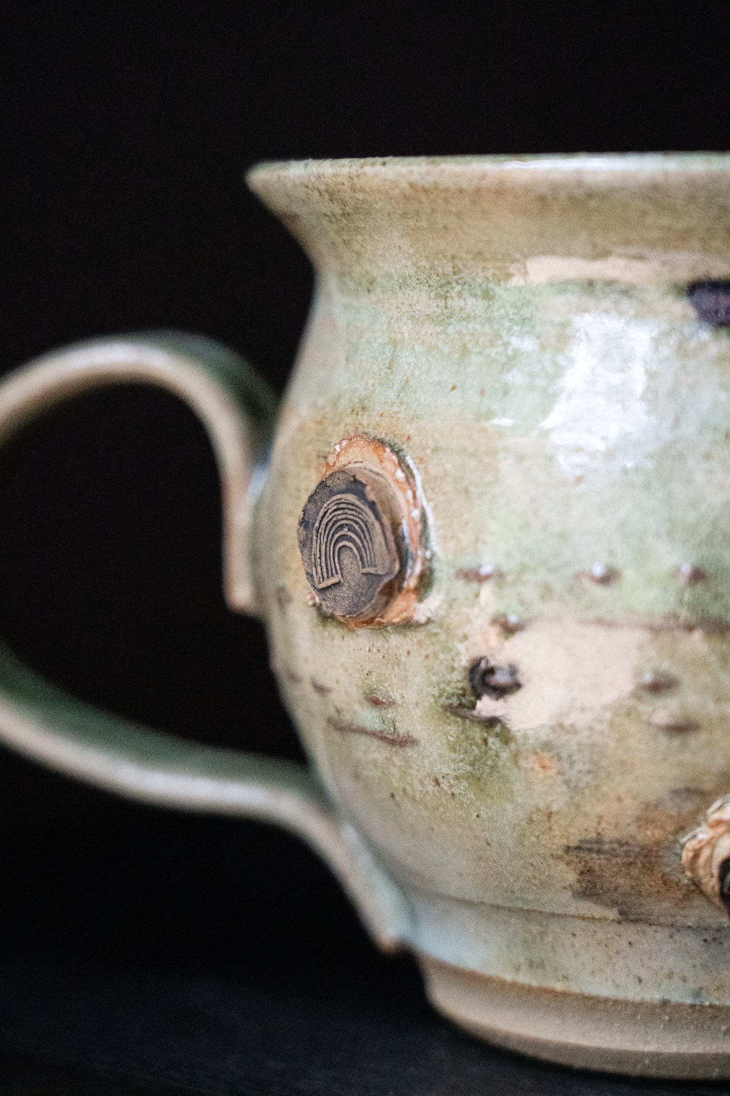 Rainbow Charm Mug - Green