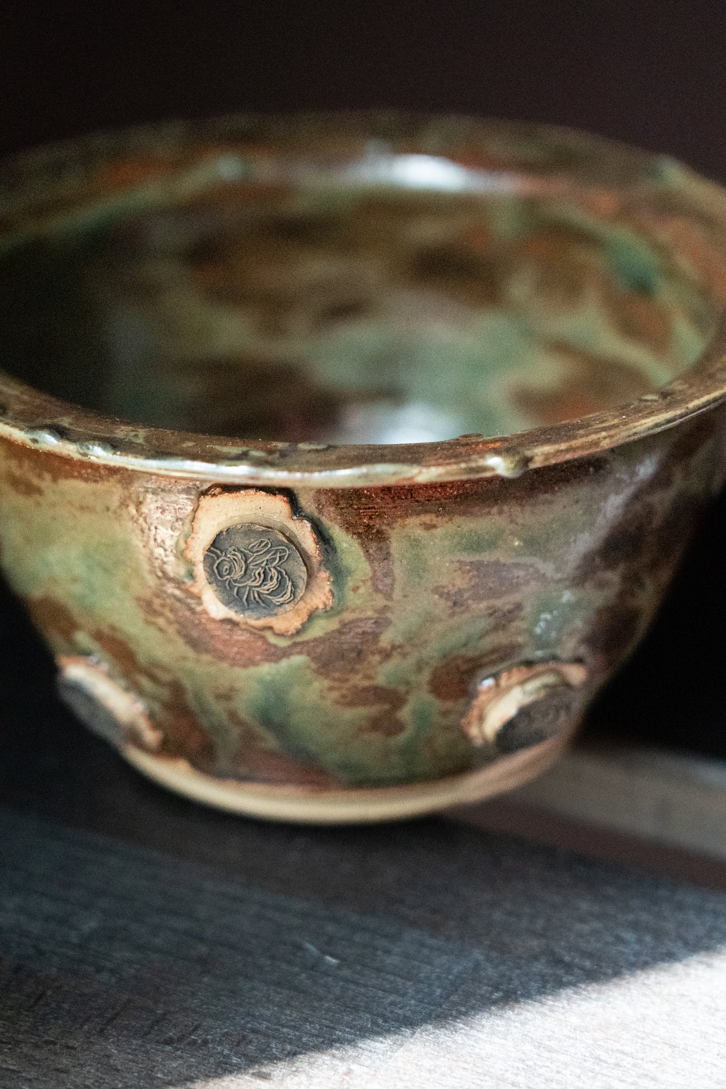 Bee Charm Bowl - Patina