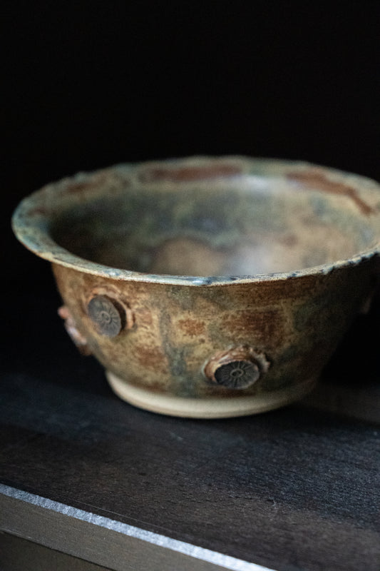 Sunburst Charm Bowl - Biscuit