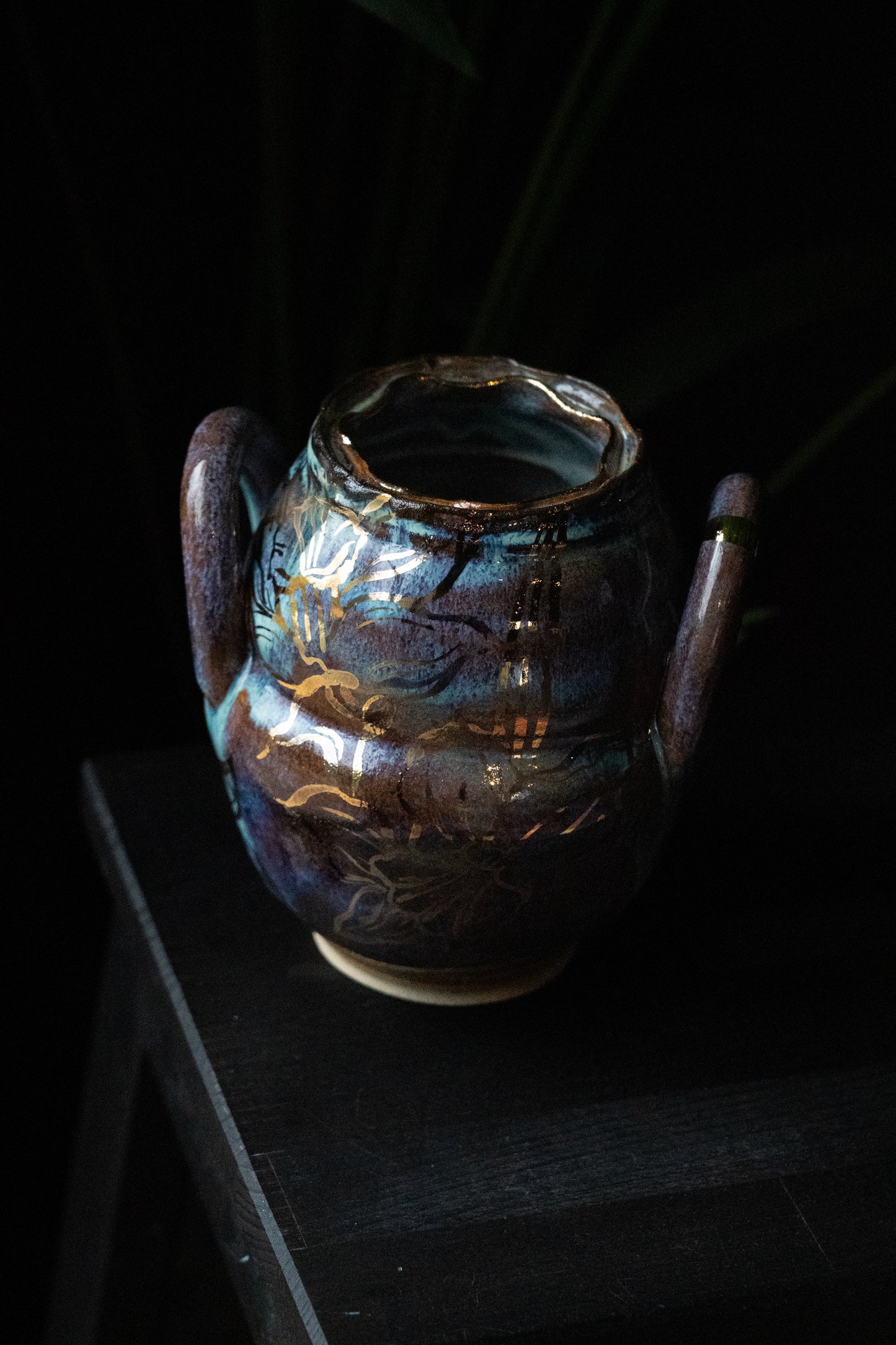 Golden Daffodil Vase
