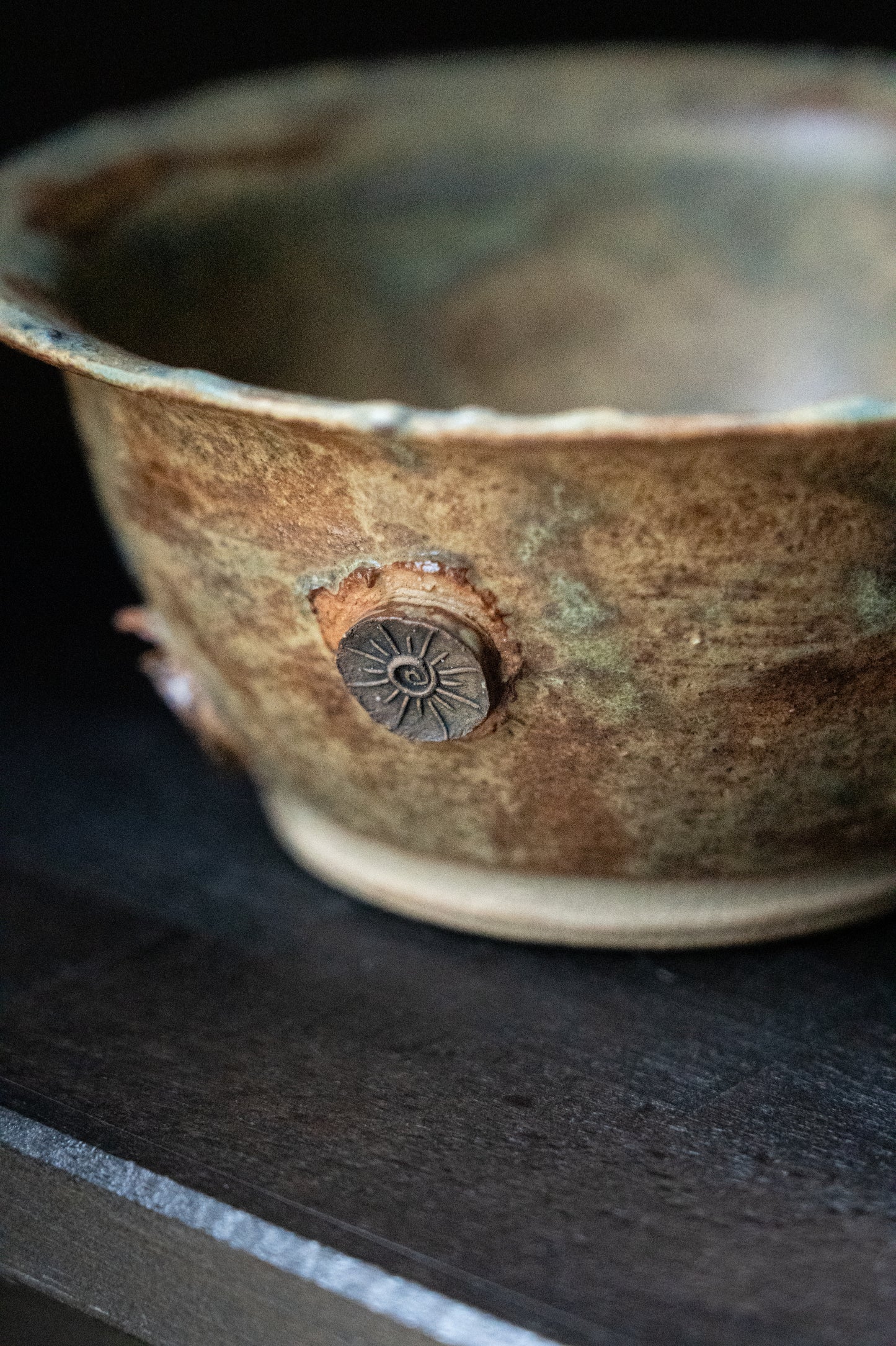 Sunburst Charm Bowl - Biscuit