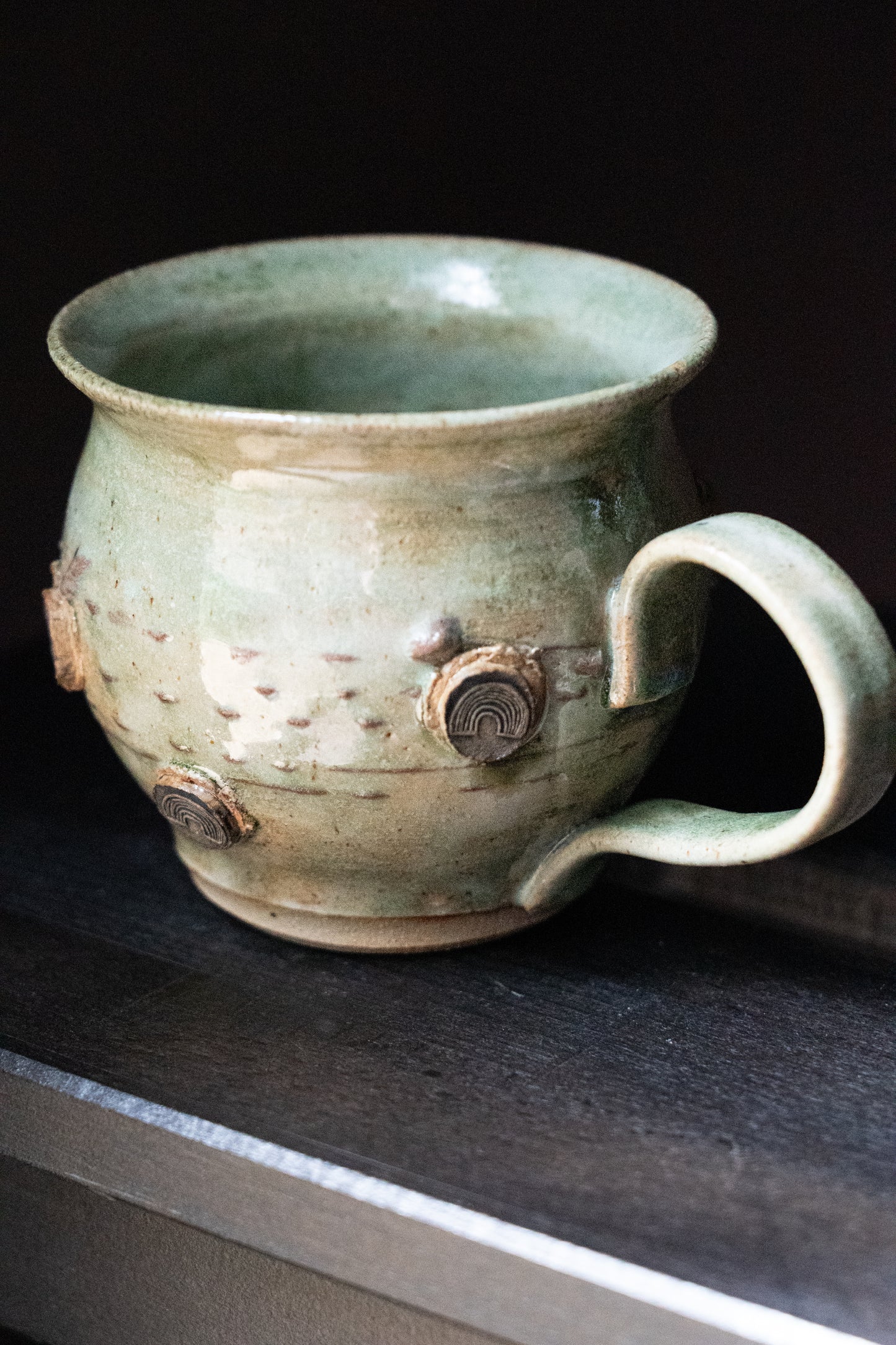Rainbow Charm Mug - Green