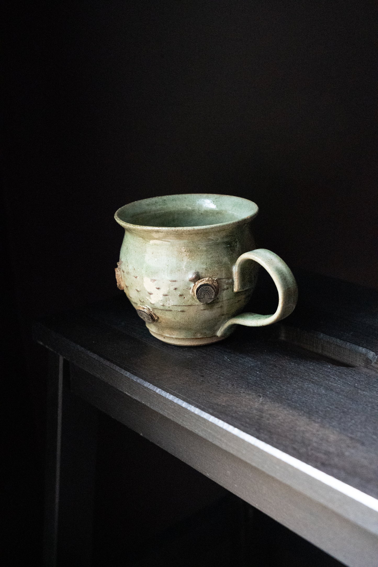 Rainbow Charm Mug - Green
