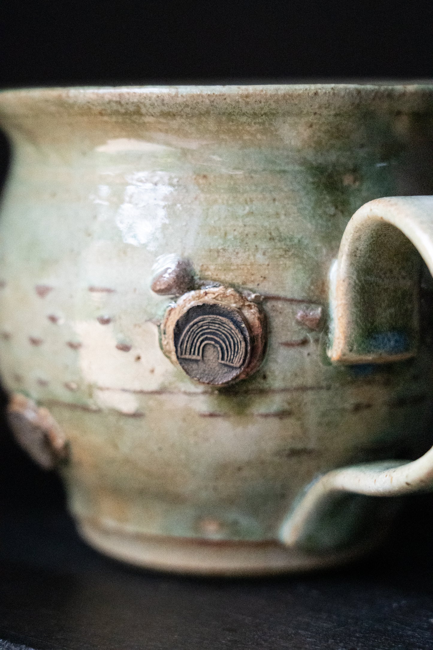 Rainbow Charm Mug - Green